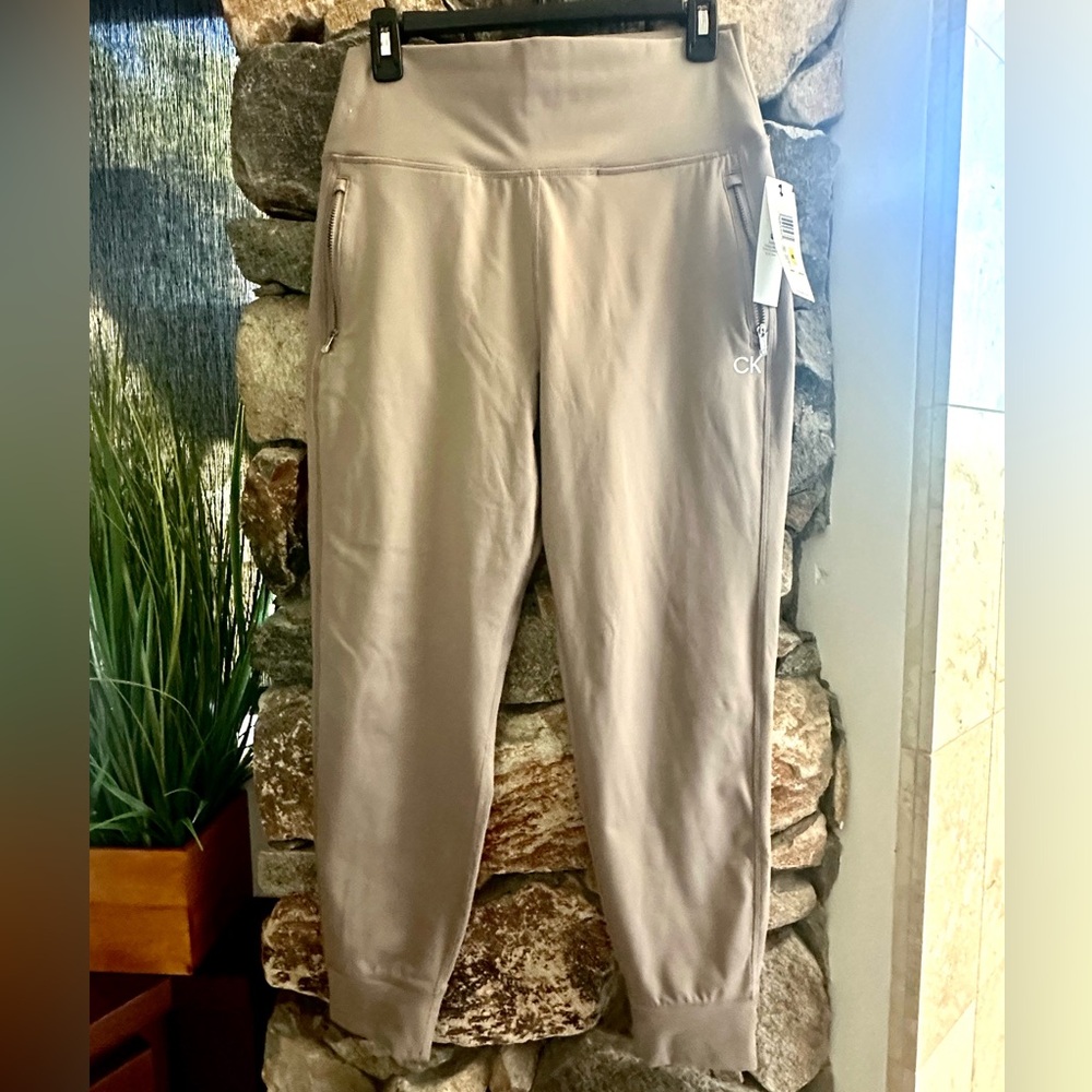 Calvin Klein Women's Taupe Joggers